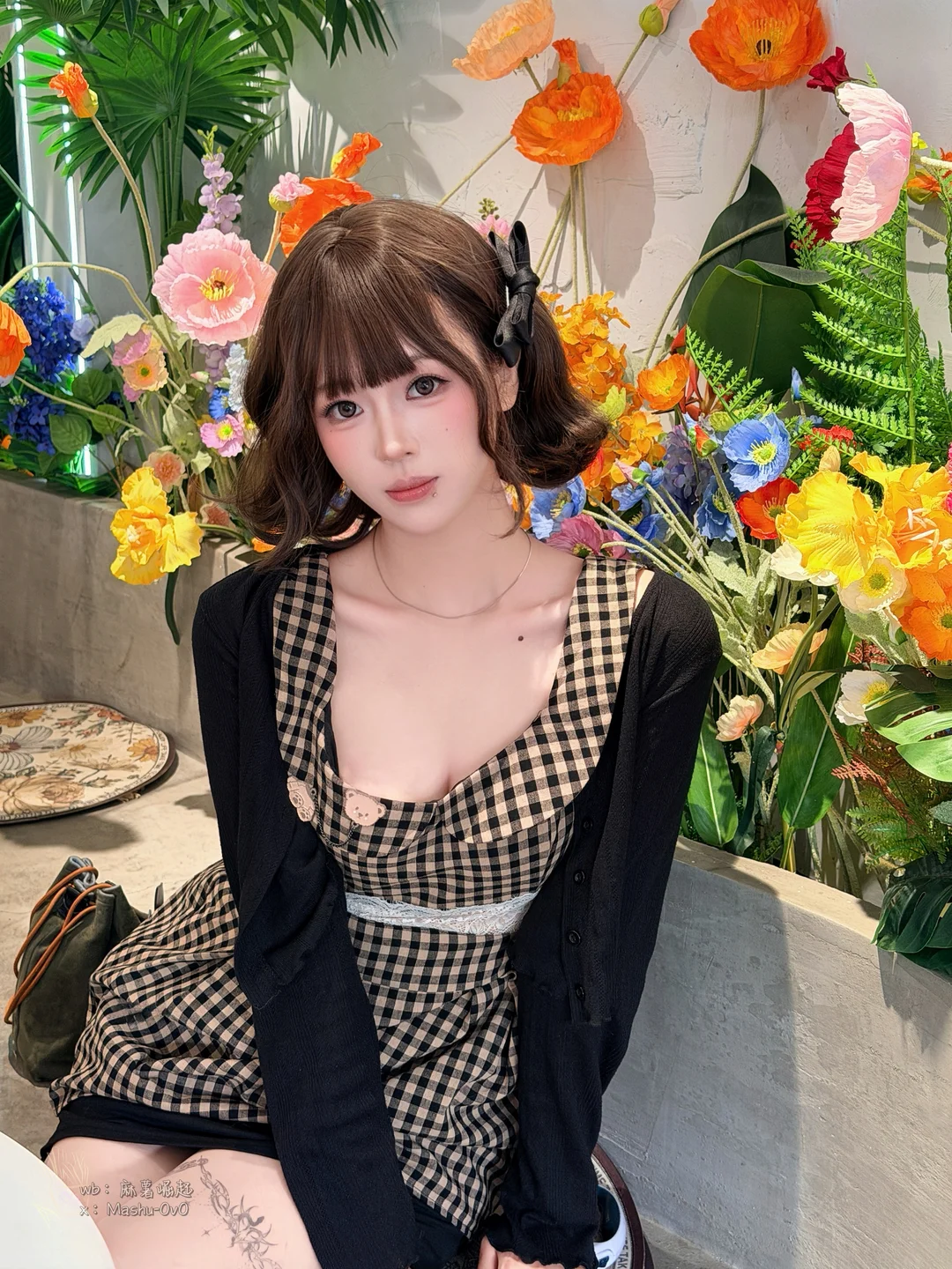 麻薯大王 - No.015 绿意深处的邀约 [92P-1.42GB] tg@simisebaisi 【丝足阁】005.webp